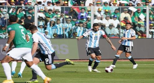 ثلاثية نظيفة دون ميسي.. الأرجنتين تهزم 10 لاعبين من بوليفيا في تصفيات كأس العالم
